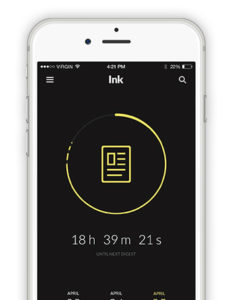 Ink Reading App for Mobile